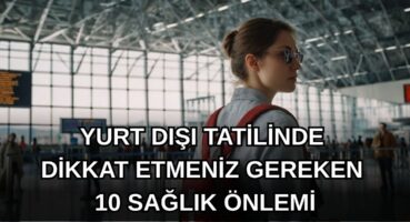 Yurt Dışında Tatilde Dikkat Edilmesi Gereken 10 Sağlık Önlemi