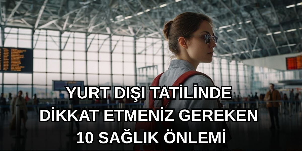 Yurt Dışında Tatilde Dikkat Edilmesi Gereken Sağlık Önlemleri