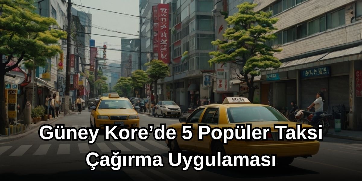 Güney Kore’de 5 Popüler Taksi Çağırma Uygulaması