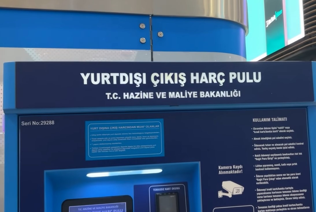 yurt dışı harç pulu